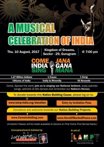 A Musical Celebration of India COME INDIA SING JANA GANA MANA